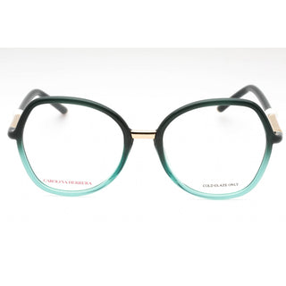 Carolina Herrera HER 0080 Eyeglasses GREEN TEAL/Clear demo lens