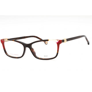 Carolina Herrera HER 0114 Eyeglasses HAVANA RED / Clear demo lens