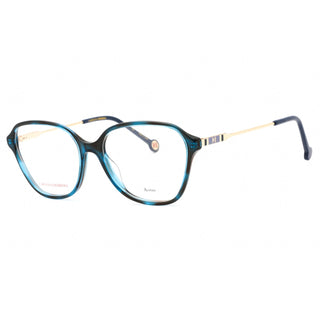 Carolina Herrera HER 0117 Eyeglasses Blue Havana / Clear demo lens
