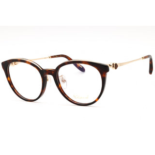 Chopard VCH331S Eyeglasses Shiny Havana/Clear demo lens