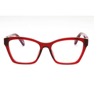 Chopard VCH355S Eyeglasses Burgundy / Clear demo lens