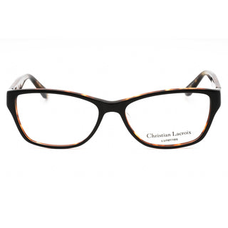 Christian Lacroix CL1015 Eyeglasses BLK/HAVANA/Clear demo lens