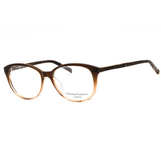 Christian Lacroix CL1040 Eyeglasses Brown gradient /clear demo lens