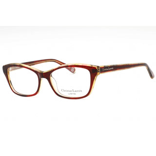 Christian Lacroix CL1049 Eyeglasses Cherry/Clear demo lens