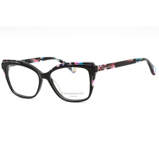 Christian Lacroix CL1084 Eyeglasses Black/Clear demo lens