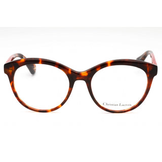 Christian Lacroix CL1118 Eyeglasses Red Havana / Clear demo lens