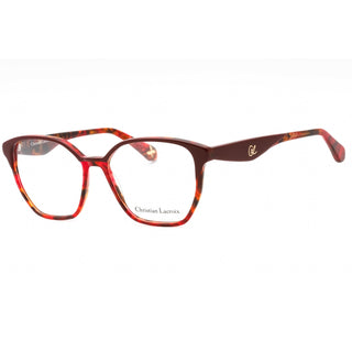 Christian Lacroix CL1123 Eyeglasses Red/Brown / Clear Lens