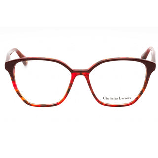 Christian Lacroix CL1123 Eyeglasses Red/Brown / Clear Lens