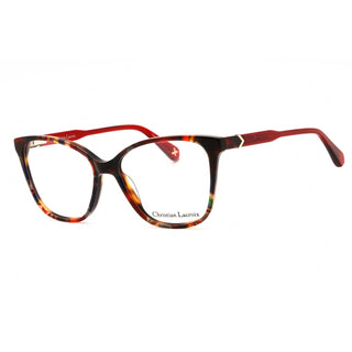 Christian Lacroix CL1144 Eyeglasses Havana/clear demo lens