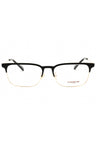 9369 - Matte Light Gold/Matte Black /Clear demo lens