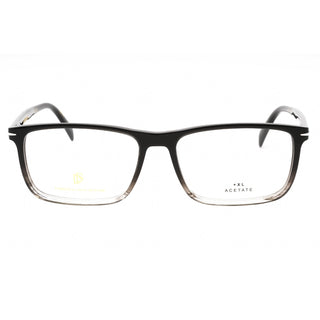 David Beckham DB 1019 Eyeglasses BLACK HORN/Clear demo lens