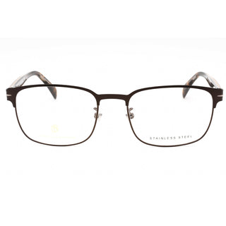 David Beckham DB 1066 Eyeglasses BROWN MT RUTHENIUM/Clear demo lens