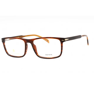 David Beckham DB 1135 Eyeglasses BROWN HORN/Clear demo lens