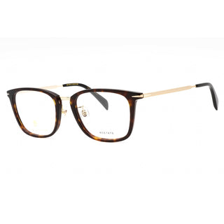 David Beckham DB 7060/F Eyeglasses HAVANA GOLD/Clear demo lens