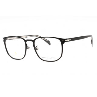 David Beckham DB 7073/F Eyeglasses BLACK SILVER/Clear demo lens