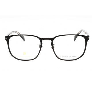 David Beckham DB 7073/F Eyeglasses BLACK SILVER/Clear demo lens