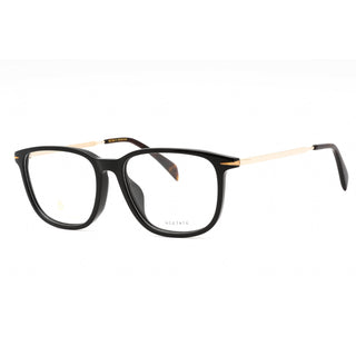 David Beckham DB 7074/F Eyeglasses BLACK GOLD/Clear demo lens