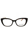 3217 - Dark Tortoise On Carretto Print/clear demo lens