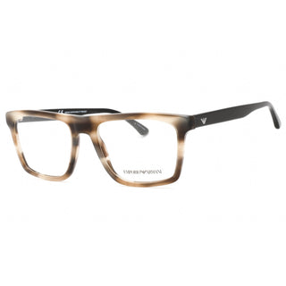 Emporio Armani 0EA3185 Eyeglasses Striped Grey/Clear demo lens