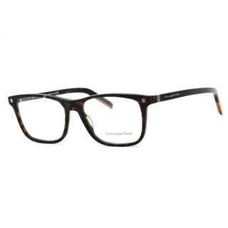 Ermenegildo Zegna EZ5187 Eyeglasses Dark havana/Clear demo lens