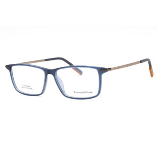 Ermenegildo Zegna EZ5204 Eyeglasses Shiny blue/Clear demo lens