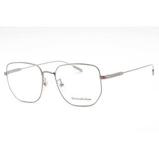 Ermenegildo Zegna EZ5222-D Eyeglasses shiny light ruthenium/Clear demo lens