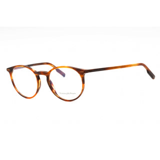 Ermenegildo Zegna EZ5237 Eyeglasses dark havana/clear demo lens