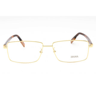 Ermenegildo Zegna EZ5239-H Eyeglasses shiny deep gold/clear demo lens