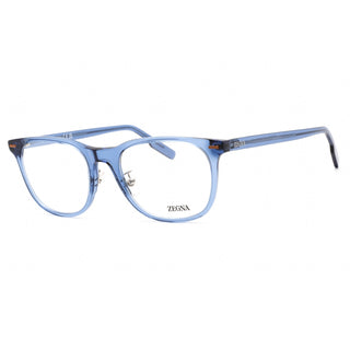 Ermenegildo Zegna EZ5248-H Eyeglasses Shiny Blue / Clear Lens