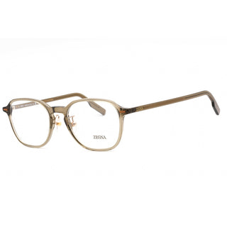 Ermenegildo Zegna EZ5255-H Eyeglasses Shiny Transparent Khaki / Clear