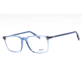 Ermenegildo Zegna EZ5257-H Eyeglasses shiny blue/clear demo lens