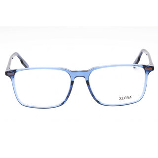 Ermenegildo Zegna EZ5257-H Eyeglasses shiny blue/clear demo lens