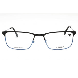 Flexon FLEXON E1120 Eyeglasses BLACK/BLUE/Clear demo lens