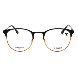 Flexon FLEXON E1133 Eyeglasses MATTE BLACK COPPER/Clear demo lens