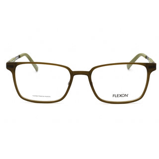 Flexon FLEXON EP8007 Eyeglasses MATTE OLIVE CRYSTAL/Clear demo lens