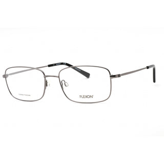 Flexon FLEXON H6057 Eyeglasses MATTE GUNMETAL/Clear demo lens