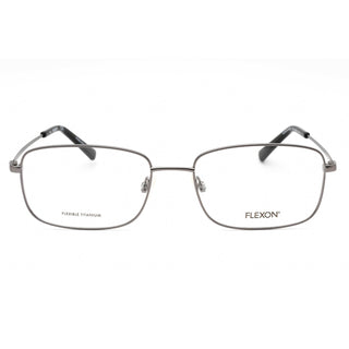 Flexon FLEXON H6057 Eyeglasses MATTE GUNMETAL/Clear demo lens