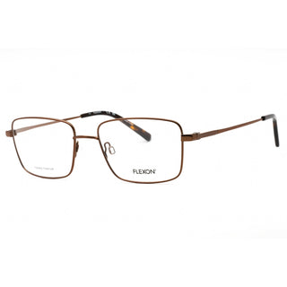 Flexon FLEXON H6058 Eyeglasses DARK BROWN /Clear demo lens