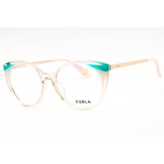 Furla VFU722V acetate Round  Women's Eyeglasses