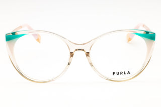 Furla VFU722V acetate Round  Women's Eyeglasses