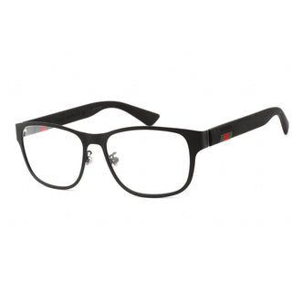 Gucci GG0013O Eyeglasses BLACK-BLACK / TRANSPARENT