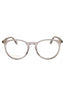 011 - Shiny transparent taupe / crystal grey