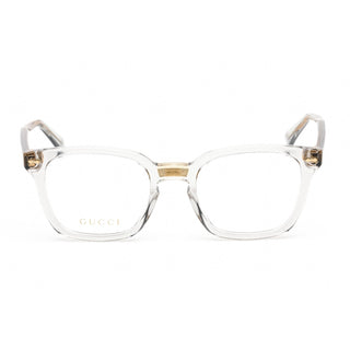 Gucci GG0184O Eyeglasses Grey / Clear demo lens