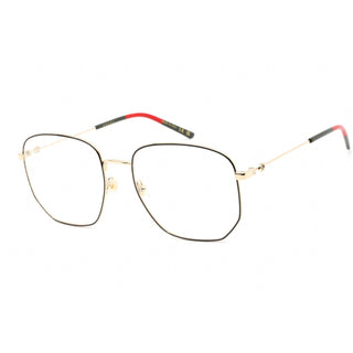 Gucci GG0396O Eyeglasses Gold Black / Clear Lens