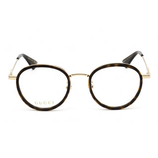 Gucci GG0608OK Eyeglasses HAVANA/GOLD / Clear demo lens