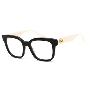 Gucci GG0958O Eyeglasses Black White / Clear demo lens