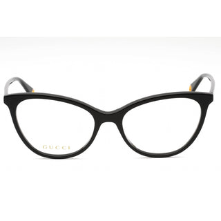 Gucci GG1079O Eyeglasses Black / Clear demo lens