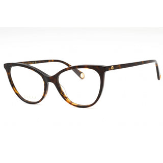 Gucci GG1079O Eyeglasses Havana / Clear demo lens