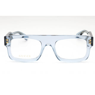 Gucci GG1085O Eyeglasses AZURE-AZURE / TRANSPARENT