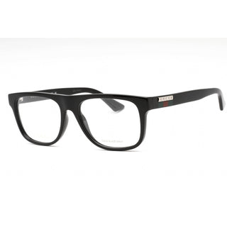 Gucci GG1117O Eyeglasses BLACK-BLACK / TRANSPARENT